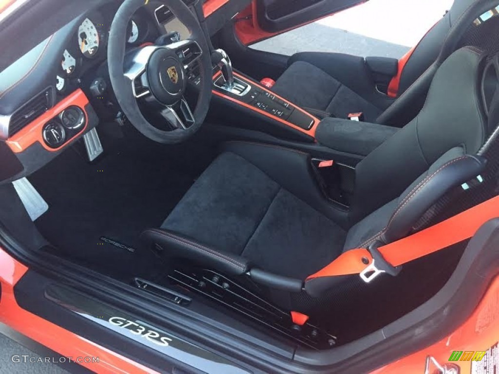 2016 911 GT3 RS - Lava Orange / Black/Lava Orange photo #9