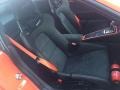 Black/Lava Orange Front Seat Photo for 2016 Porsche 911 #108756835