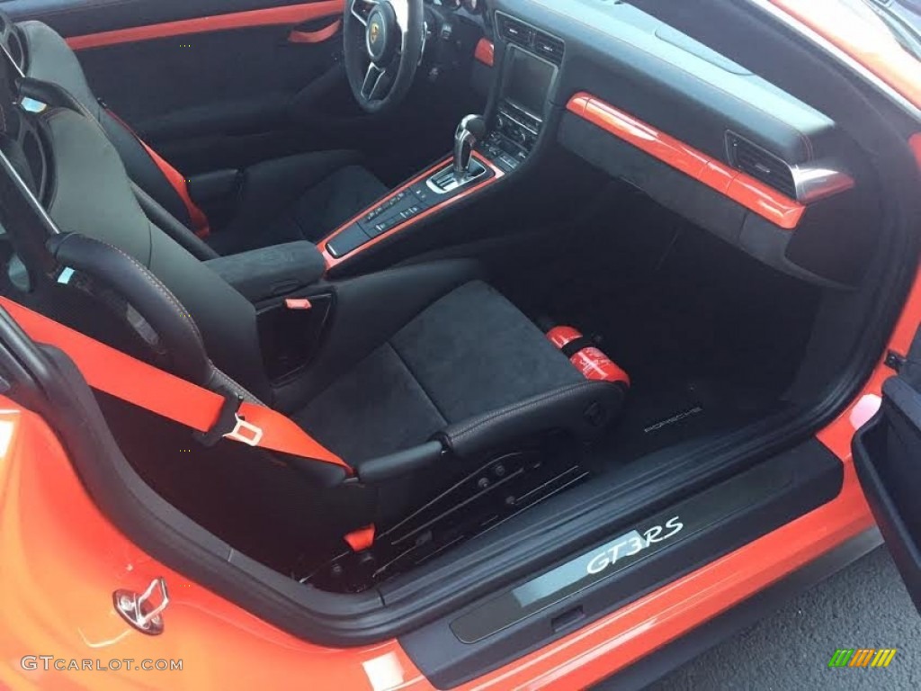 2016 911 GT3 RS - Lava Orange / Black/Lava Orange photo #12