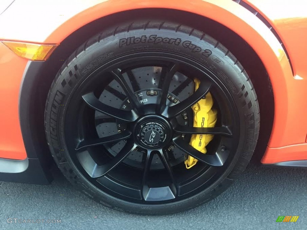 2016 911 GT3 RS - Lava Orange / Black/Lava Orange photo #17