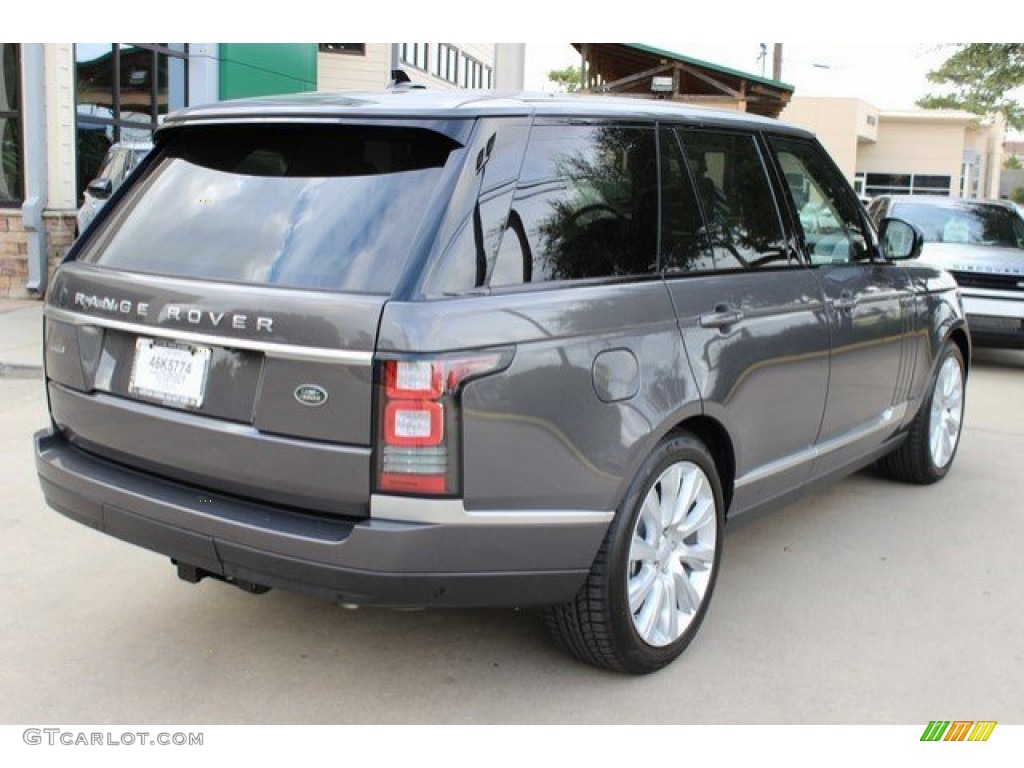 2016 Range Rover Supercharged - Waitomo Grey Metallic / Ebony/Ivory photo #11