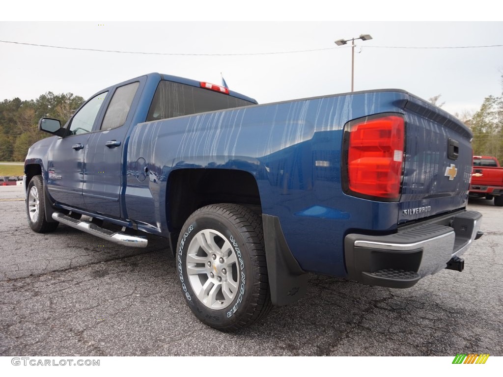 2016 Silverado 1500 LT Double Cab 4x4 - Deep Ocean Blue Metallic / Jet Black photo #5