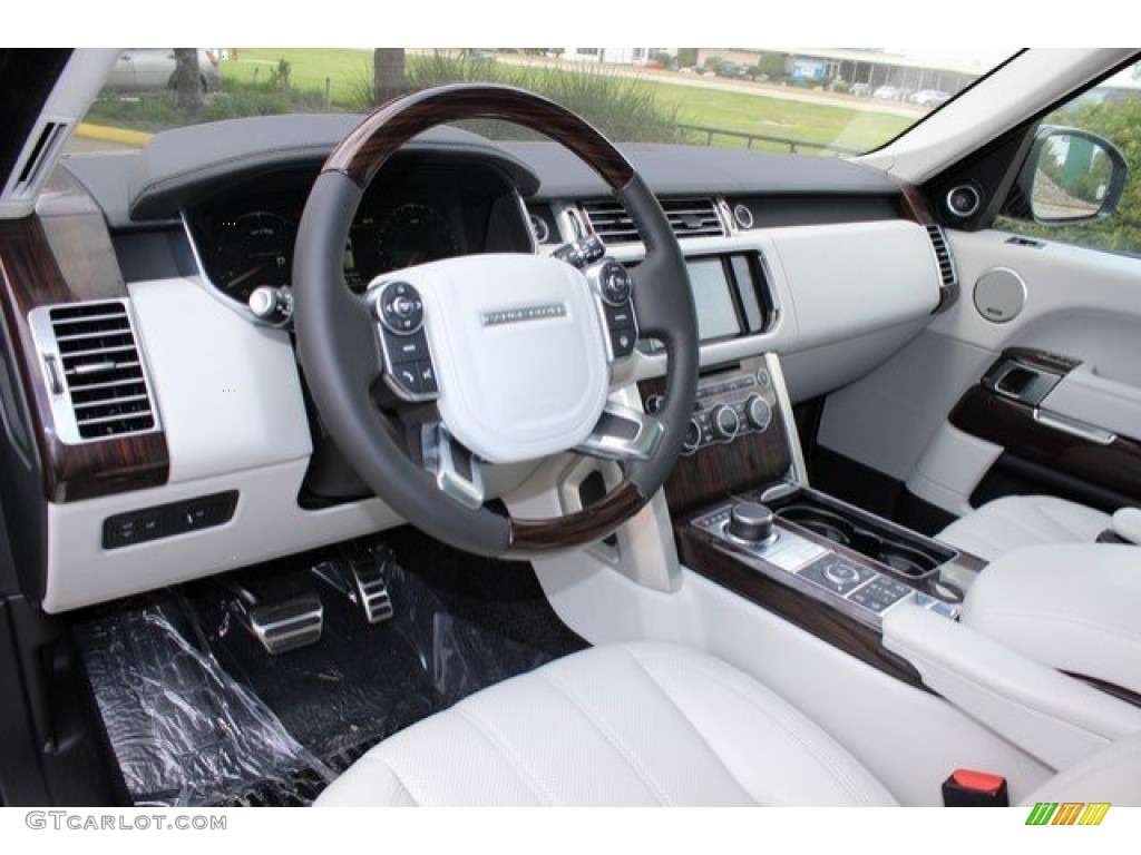 Ebony/Cirrus Interior 2016 Land Rover Range Rover Supercharged LWB Photo #108758071
