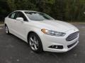 2016 White Platinum Tri-Coat Metallic Ford Fusion SE  photo #1