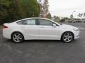 2016 White Platinum Tri-Coat Metallic Ford Fusion SE  photo #2