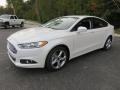 2016 White Platinum Tri-Coat Metallic Ford Fusion SE  photo #10