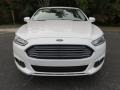 2016 White Platinum Tri-Coat Metallic Ford Fusion SE  photo #11