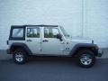 Bright Silver Metallic - Wrangler Unlimited X 4x4 Photo No. 2