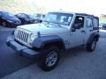 Bright Silver Metallic - Wrangler Unlimited X 4x4 Photo No. 5