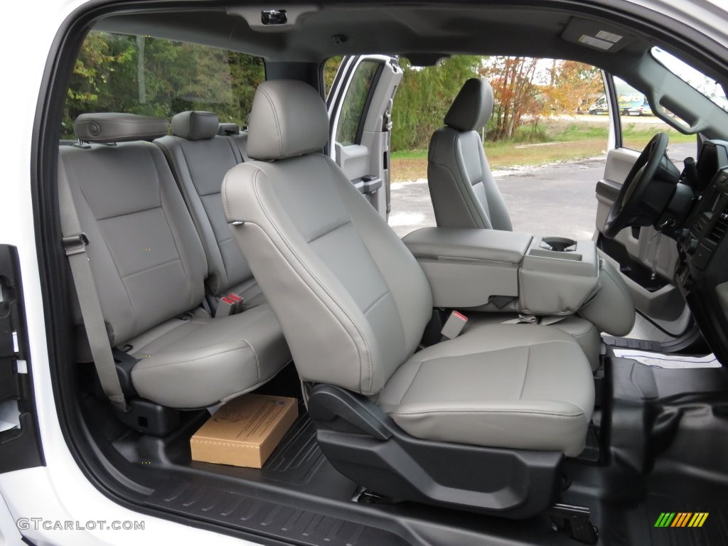 Medium Earth Gray Interior 2016 Ford F150 XL SuperCab Photo #108763716