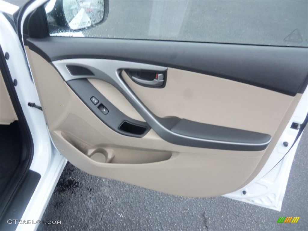 2016 Elantra SE - White / Beige photo #12