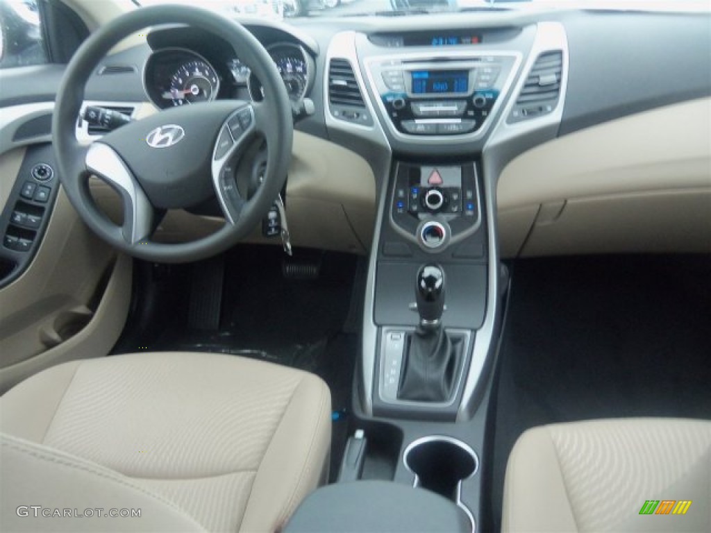 2016 Elantra SE - White / Beige photo #16