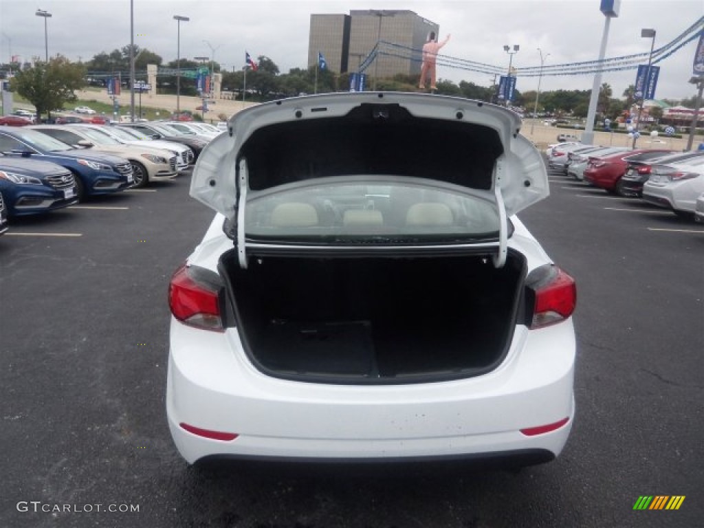 2016 Elantra SE - White / Beige photo #17