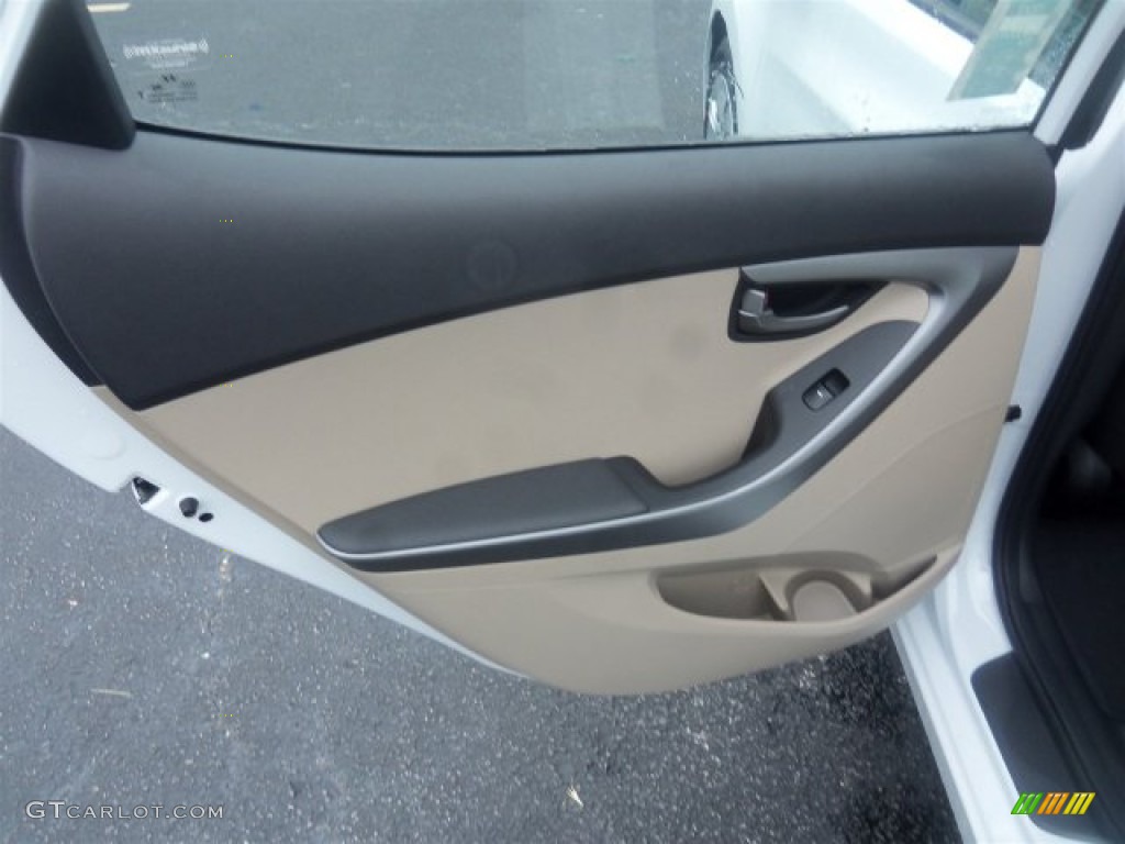 2016 Elantra SE - White / Beige photo #19