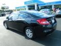 Crystal Black Pearl - Civic LX Coupe Photo No. 3