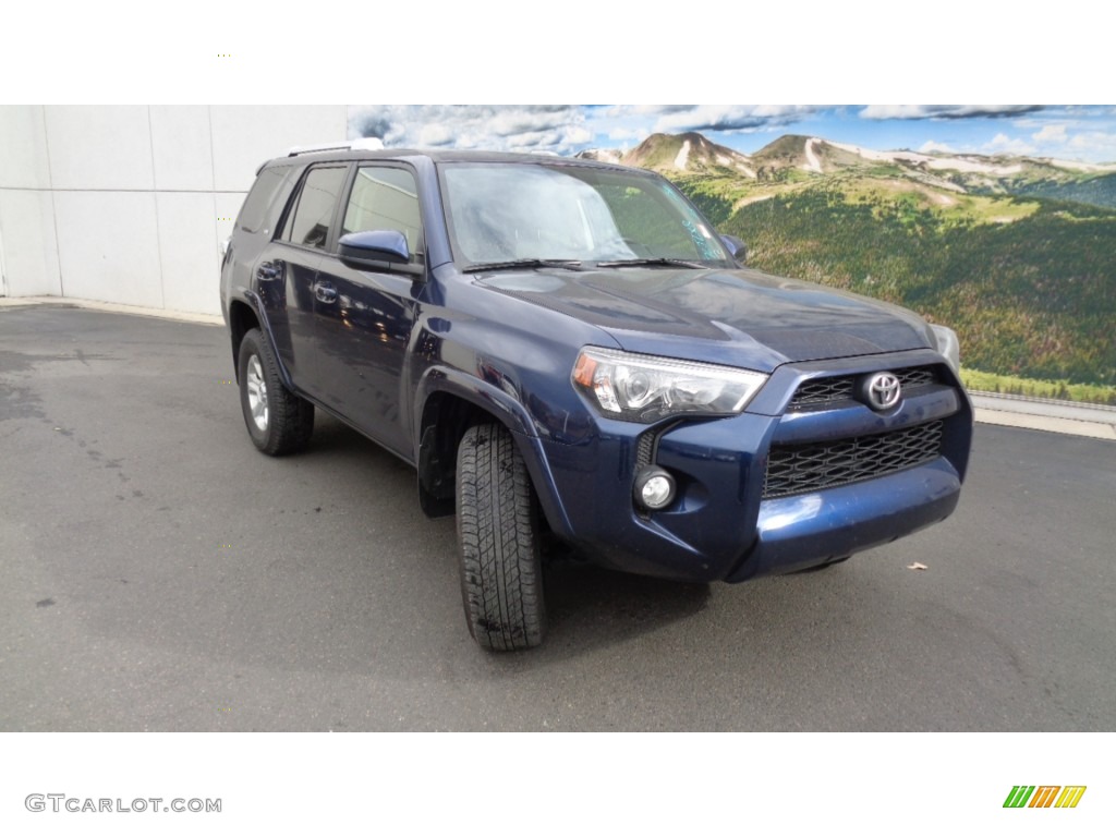 2015 4Runner SR5 4x4 - Nautical Blue Metallic / Black photo #1