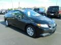Crystal Black Pearl - Civic LX Coupe Photo No. 10