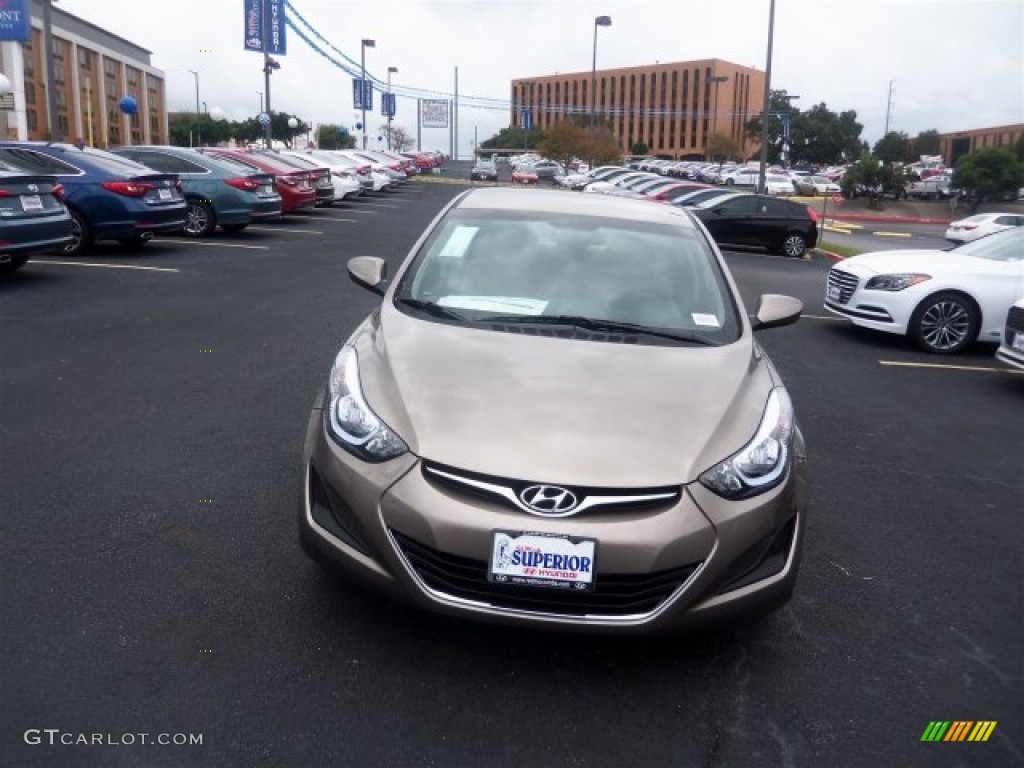 2016 Elantra SE - Desert Bronze / Beige photo #4