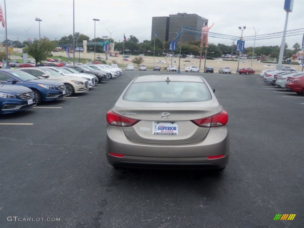 2016 Elantra SE - Desert Bronze / Beige photo #9
