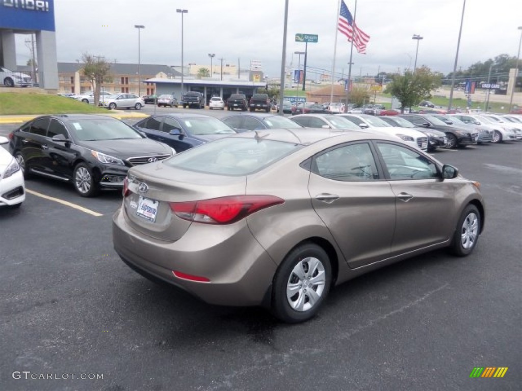 2016 Elantra SE - Desert Bronze / Beige photo #10