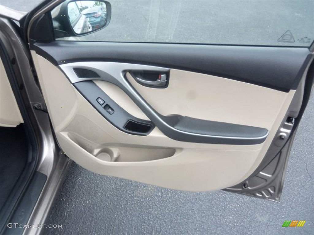 2016 Elantra SE - Desert Bronze / Beige photo #12