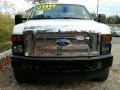 Oxford White - F350 Super Duty XL Crew Cab 4x4 Photo No. 2