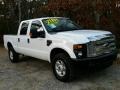 Oxford White - F350 Super Duty XL Crew Cab 4x4 Photo No. 3
