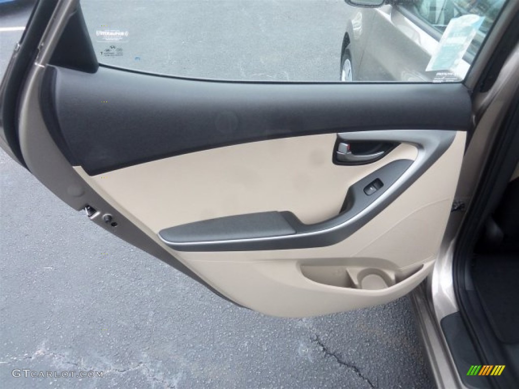 2016 Elantra SE - Desert Bronze / Beige photo #19