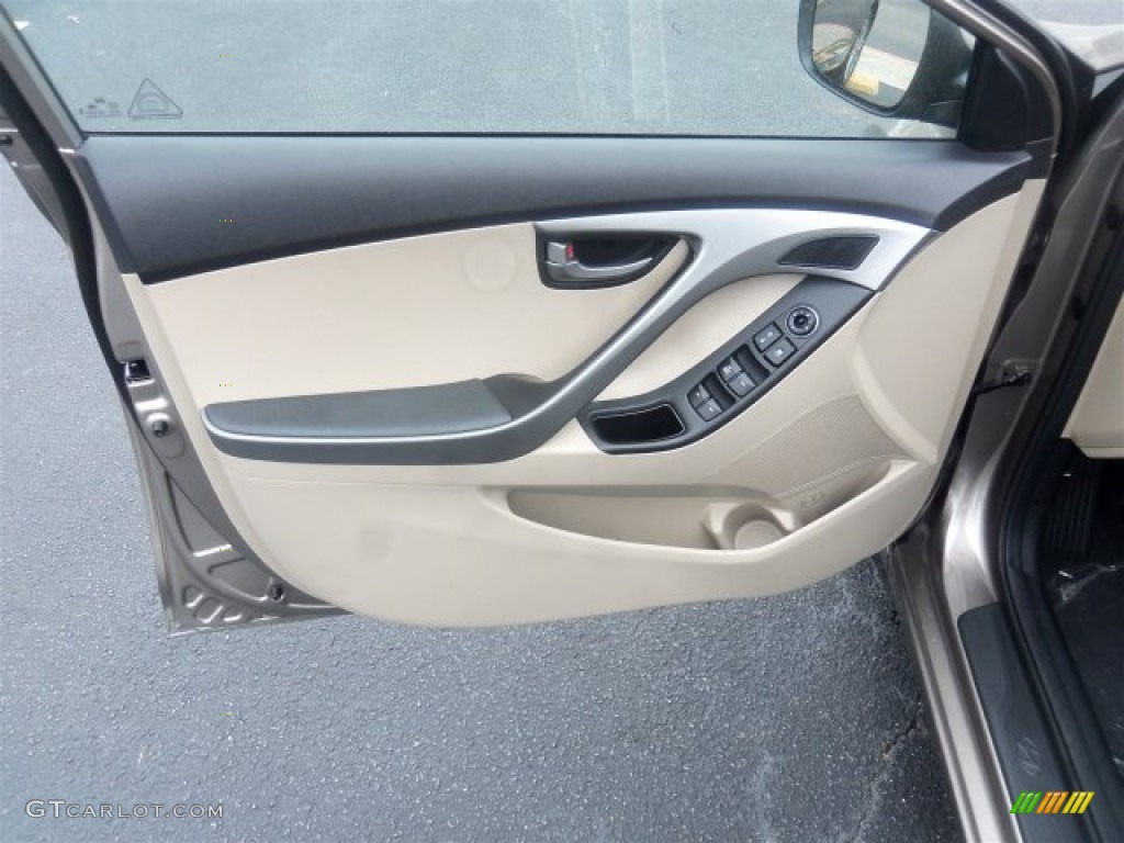 2016 Elantra SE - Desert Bronze / Beige photo #20
