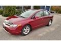 Tango Red Pearl - Civic EX Sedan Photo No. 4