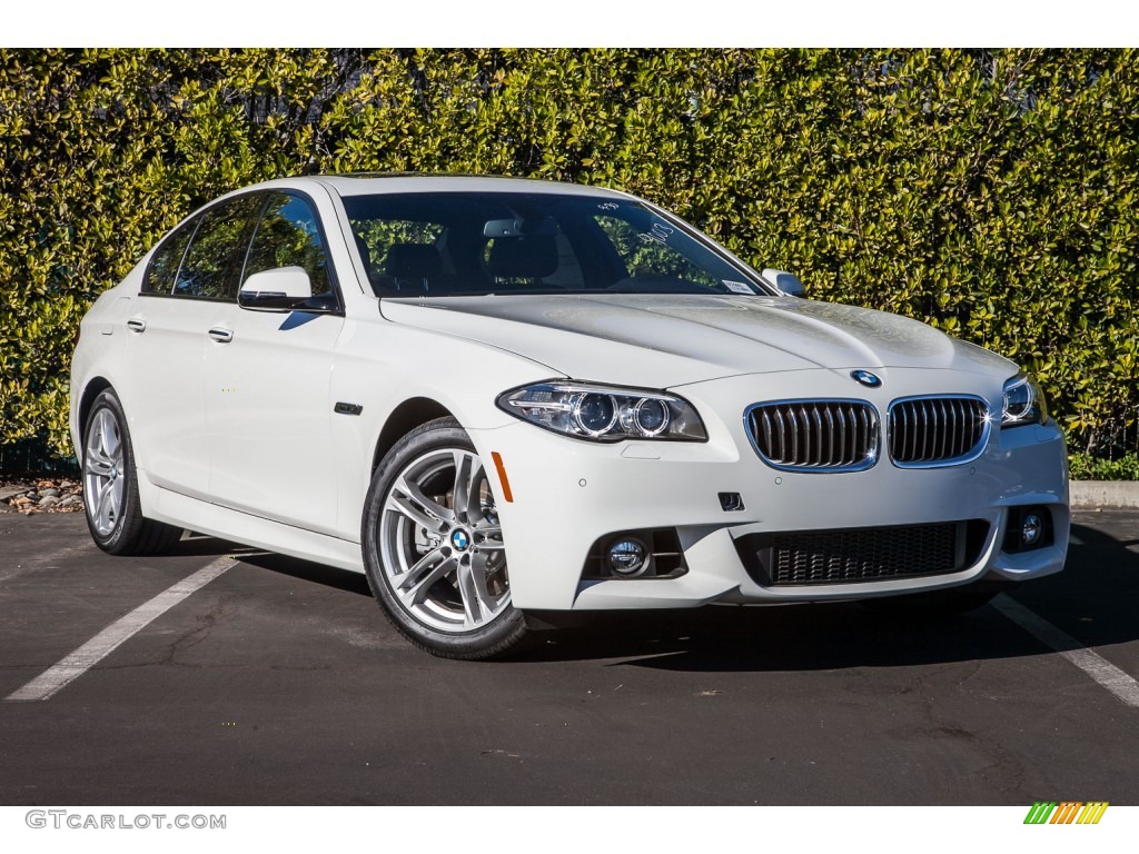 Alpine White 2016 BMW 5 Series 528i Sedan Exterior Photo #108771640