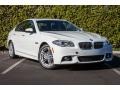 Alpine White 2016 BMW 5 Series 528i Sedan Exterior