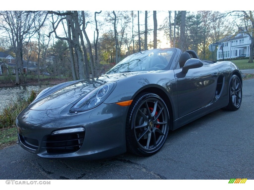 Agate Grey Metallic Porsche Boxster