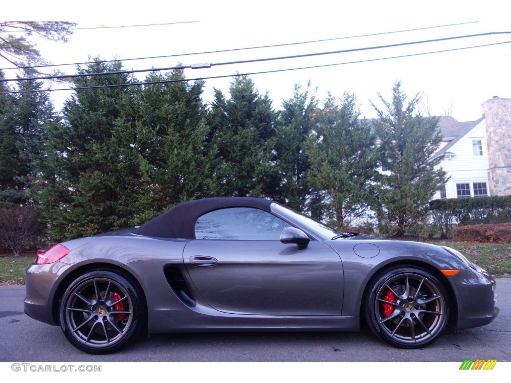 2013 Boxster S - Agate Grey Metallic / Black photo #7