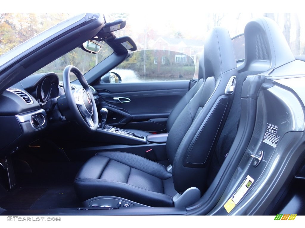 2013 Boxster S - Agate Grey Metallic / Black photo #12