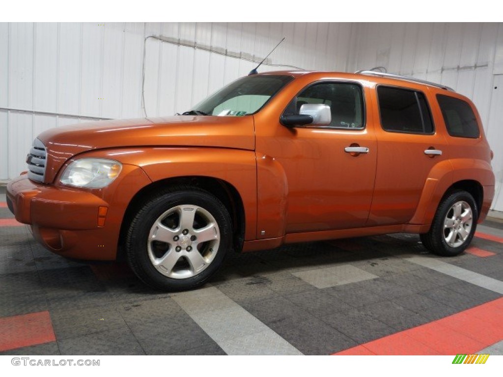 2007 HHR LT - Sunburst Orange II Metallic / Ebony Black photo #2