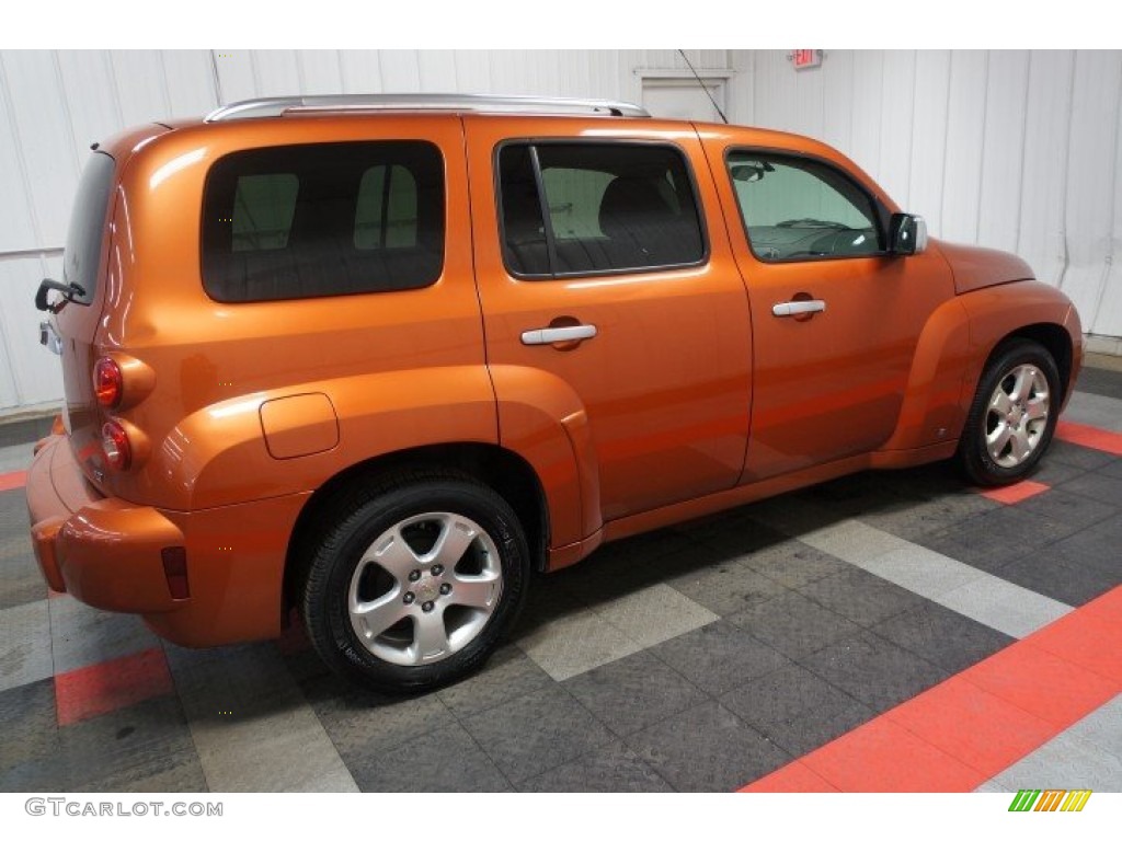 2007 HHR LT - Sunburst Orange II Metallic / Ebony Black photo #7
