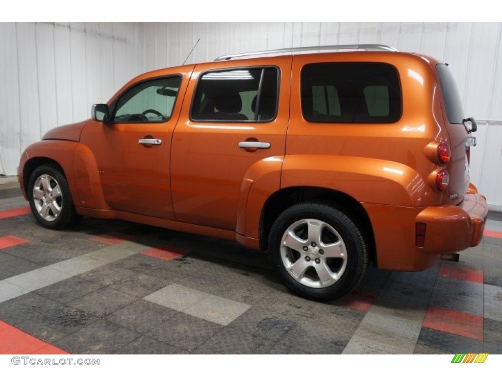2007 HHR LT - Sunburst Orange II Metallic / Ebony Black photo #11