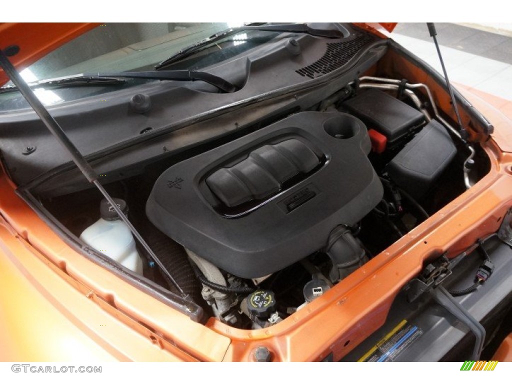 2007 HHR LT - Sunburst Orange II Metallic / Ebony Black photo #47