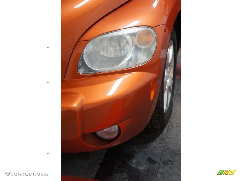 2007 HHR LT - Sunburst Orange II Metallic / Ebony Black photo #49