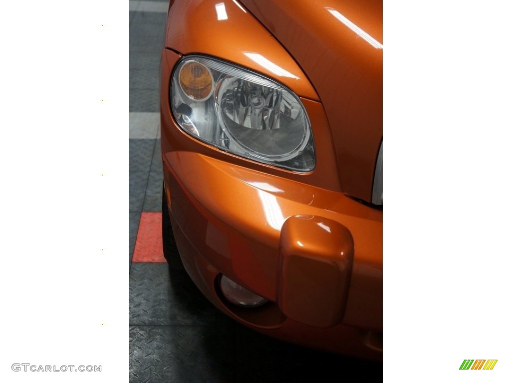 2007 HHR LT - Sunburst Orange II Metallic / Ebony Black photo #51