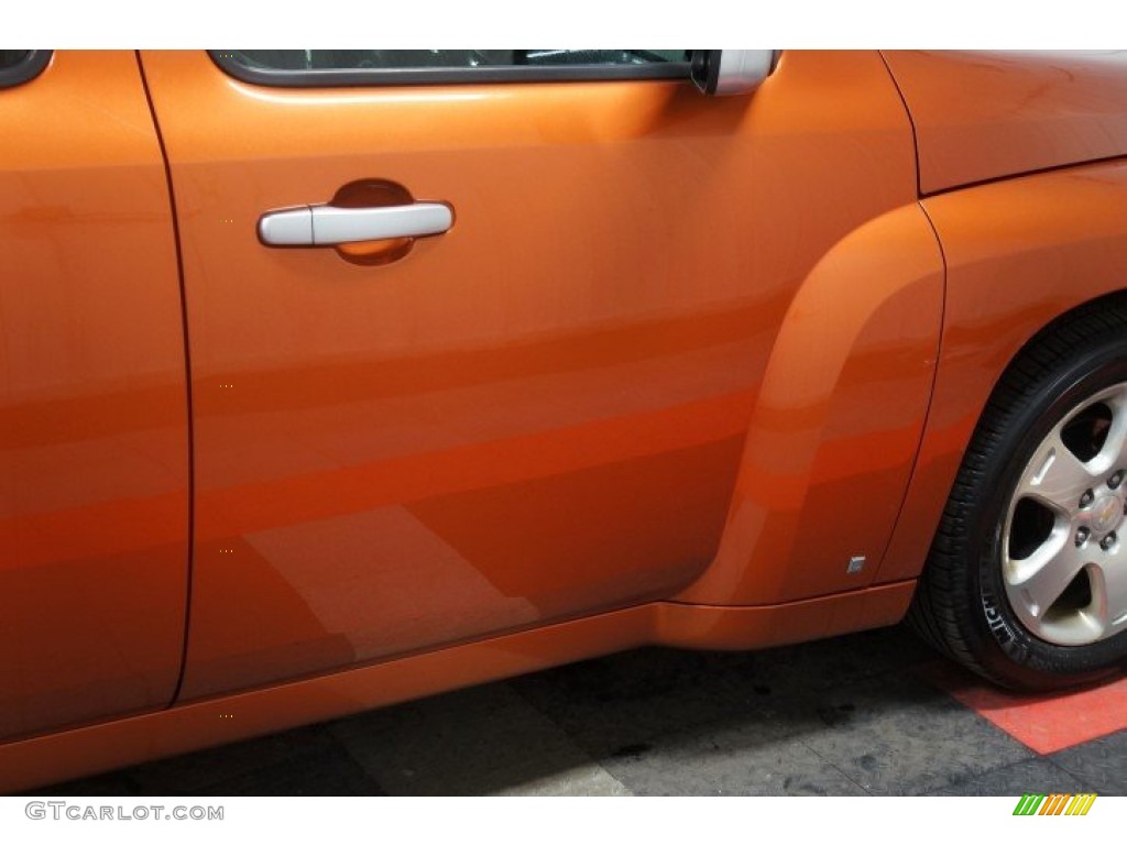 2007 HHR LT - Sunburst Orange II Metallic / Ebony Black photo #60
