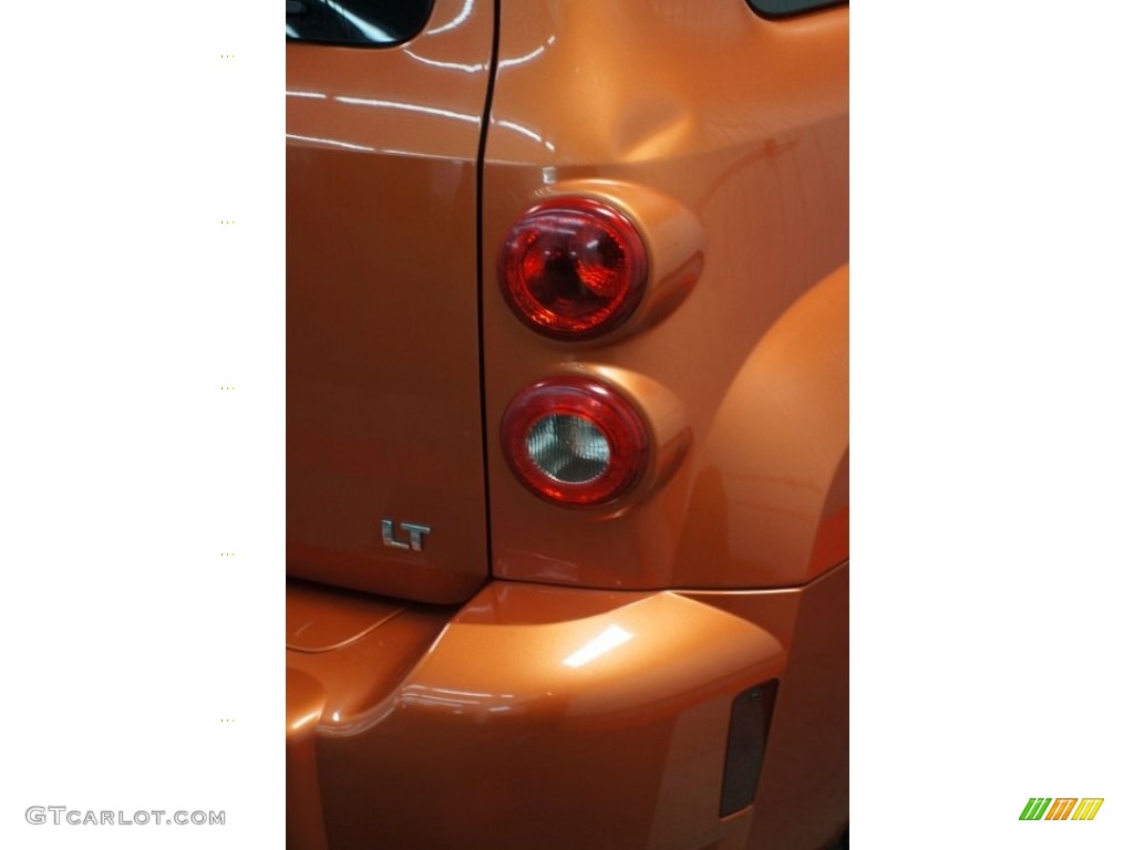 2007 HHR LT - Sunburst Orange II Metallic / Ebony Black photo #65