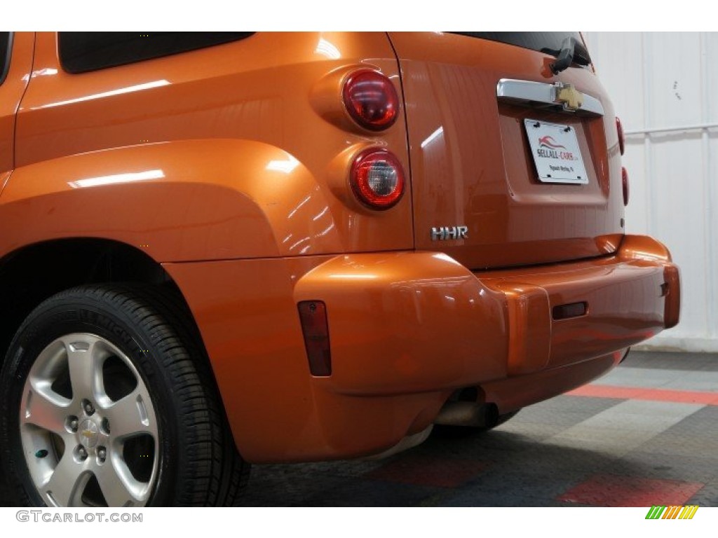 2007 HHR LT - Sunburst Orange II Metallic / Ebony Black photo #67