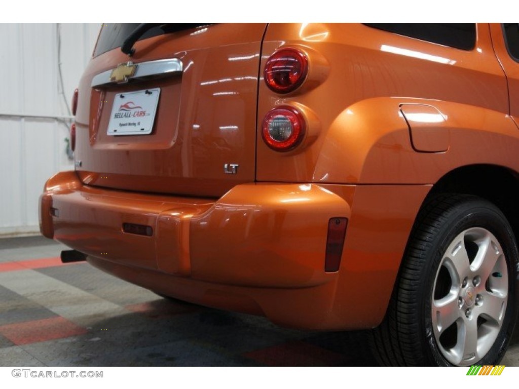 2007 HHR LT - Sunburst Orange II Metallic / Ebony Black photo #68
