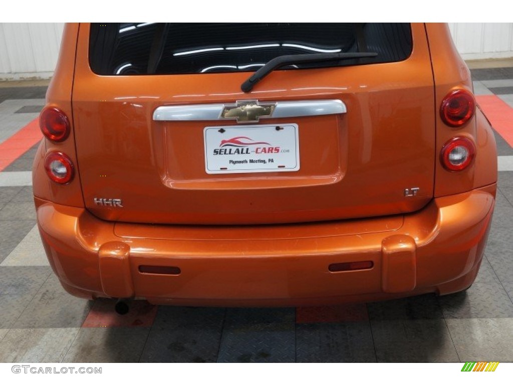 2007 HHR LT - Sunburst Orange II Metallic / Ebony Black photo #70