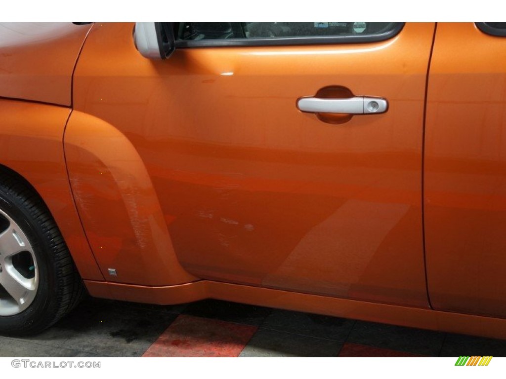 2007 HHR LT - Sunburst Orange II Metallic / Ebony Black photo #78