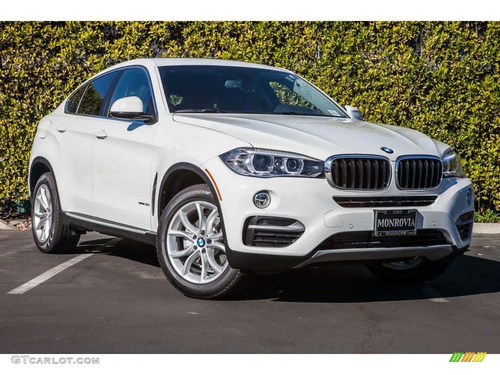 2016 X6 sDrive35i - Alpine White / Black photo #12