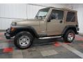 2003 Light Khaki Metallic Jeep Wrangler SE 4x4  photo #2