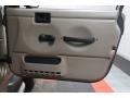 2003 Jeep Wrangler Khaki Interior Door Panel Photo